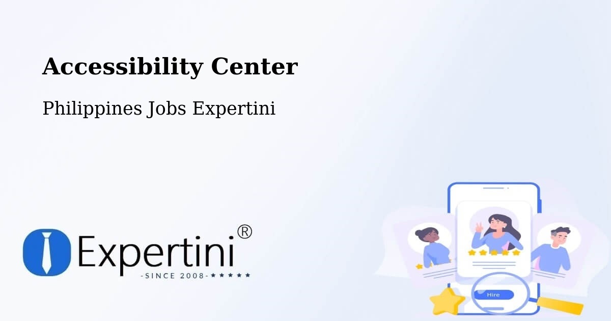 Accessibility Statement – Patawag - Philippines Jobs Expertini